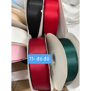 5 mét lụa satin 2 mặt mềm mịn 4cm