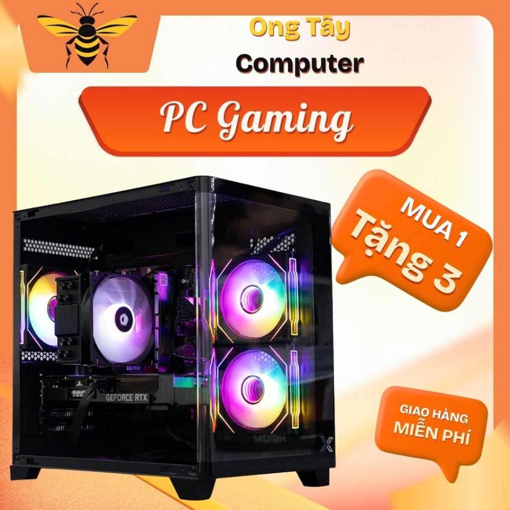 Bộ máy tính rẻ bền H410 I3 10105F Cấu hình quá hời nngon bổ rẻ ạ