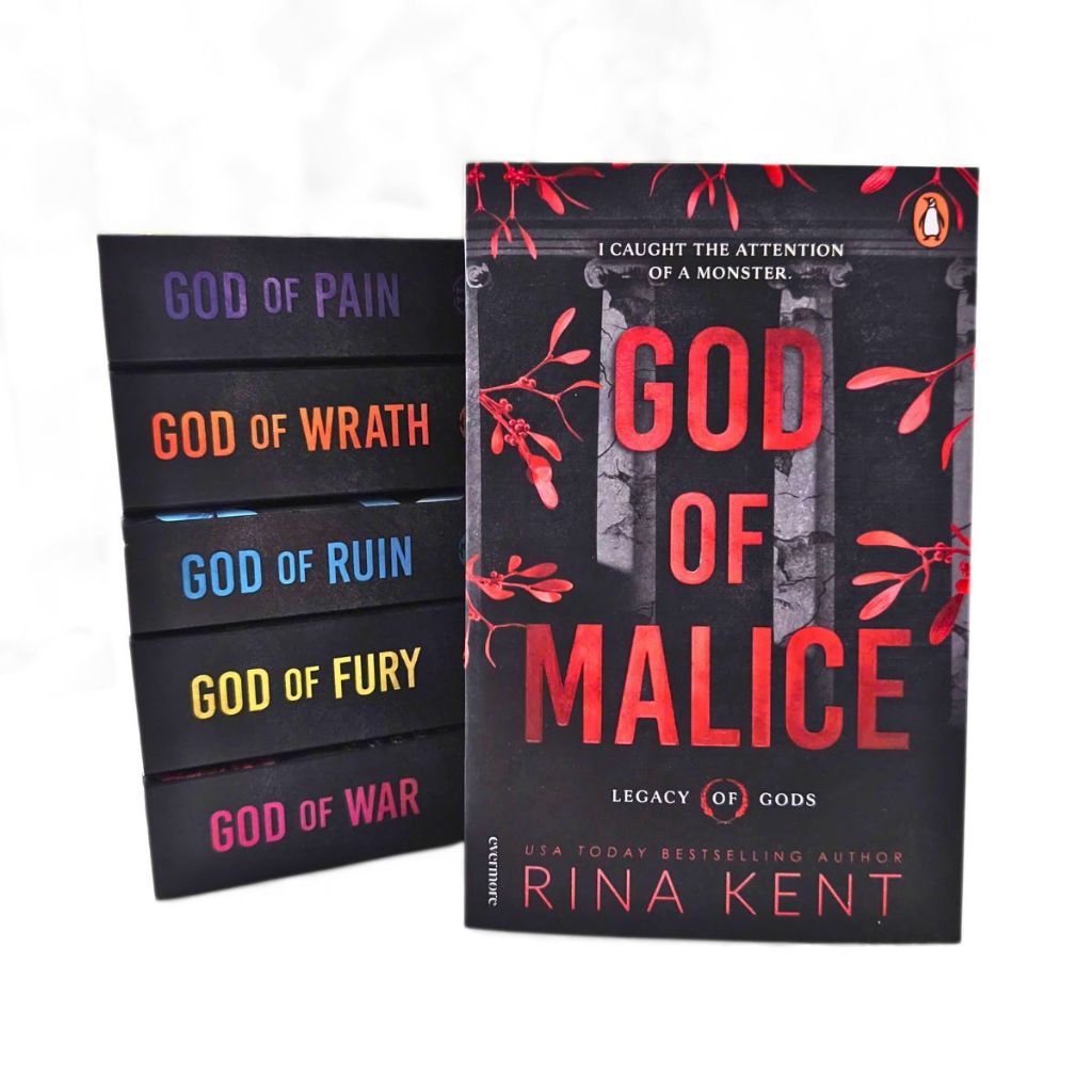 Sách Legacy of Gods by Rina Kent - From God of Malice to God of War - Tập Lẻ ( Khu Vườn Sách )