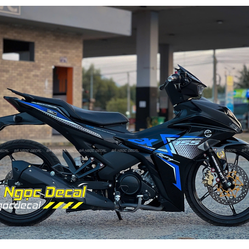 Tem rời 155EX dán xe Exciter155 Ex155 màu Đ