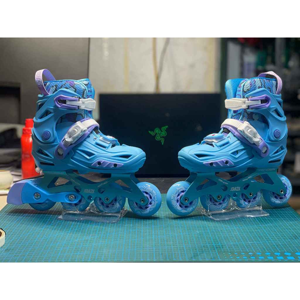 giày Patin JGMLZK Spot Frame 2in1 tặng kèm 3 bánh to 3x90,3x100