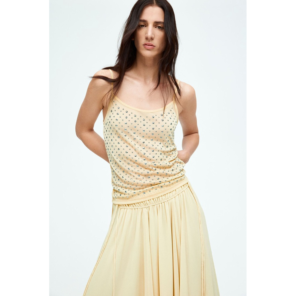 Áo hai dây HM vàng