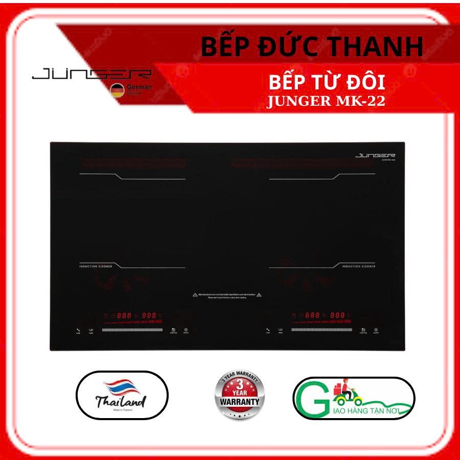 Bếp Từ JUNGER MK-22 Nhập Khẩu Thai lan, Bảo Hành 3 Năm