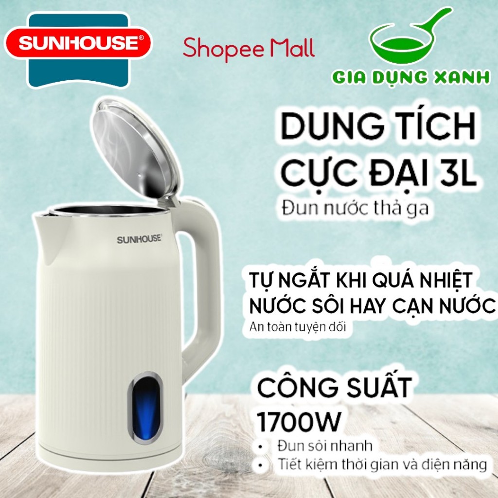 Top 9 Ấm Siêu Tốc Sunhouse và Bình Giữ Nhiệt Đáng Mua Nhất 2026
