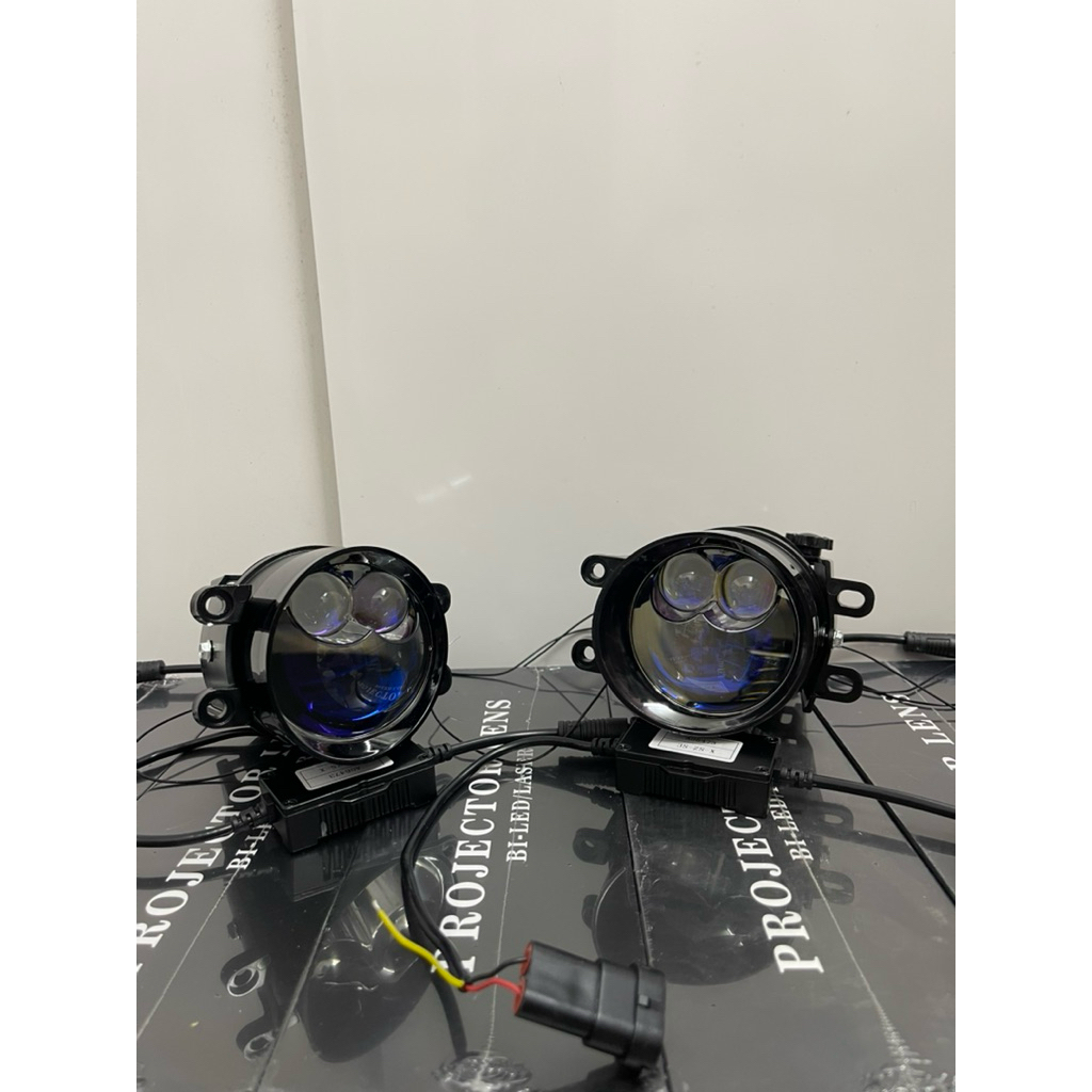 Bi Gầm Led Mắt Ếch 3.0 inch Laser 3 Màu