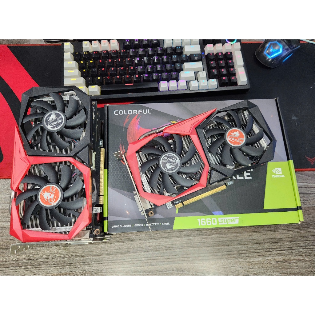 Card màn hình VGA Colorful GTX 1660 Super | Ti 6Gb