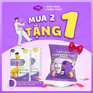  LineaBon vitamin D3 K2 10ml - Vitamin tăng chiều cao cho bé chính hãng 