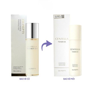 [Mẫu Mới] Nước hoa hồng Dr.pepti centella toner