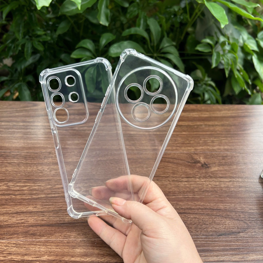 Ốp lưng Vivo IQOO Z10 5G / IQOO Z10X 5G / T4X 5G/ Y29 4G dẻo Silicon trong suốt và chống va đập 4 gó
