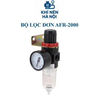  BỘ LỌC HƠI KHÍ NÉN AFR2000 KÈM VAN ĐIỀU CHỈNH ÁP SUẤT VÀ ĐỒNG HỒ REN 13MM GIÁ SỈ 