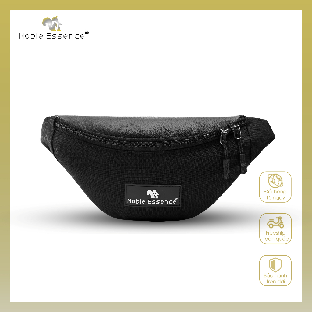 Túi đeo bụng Noble Essence® đeo hông, đeo ngực, đeo chéo cao cấp BST Classic Crossbag T11