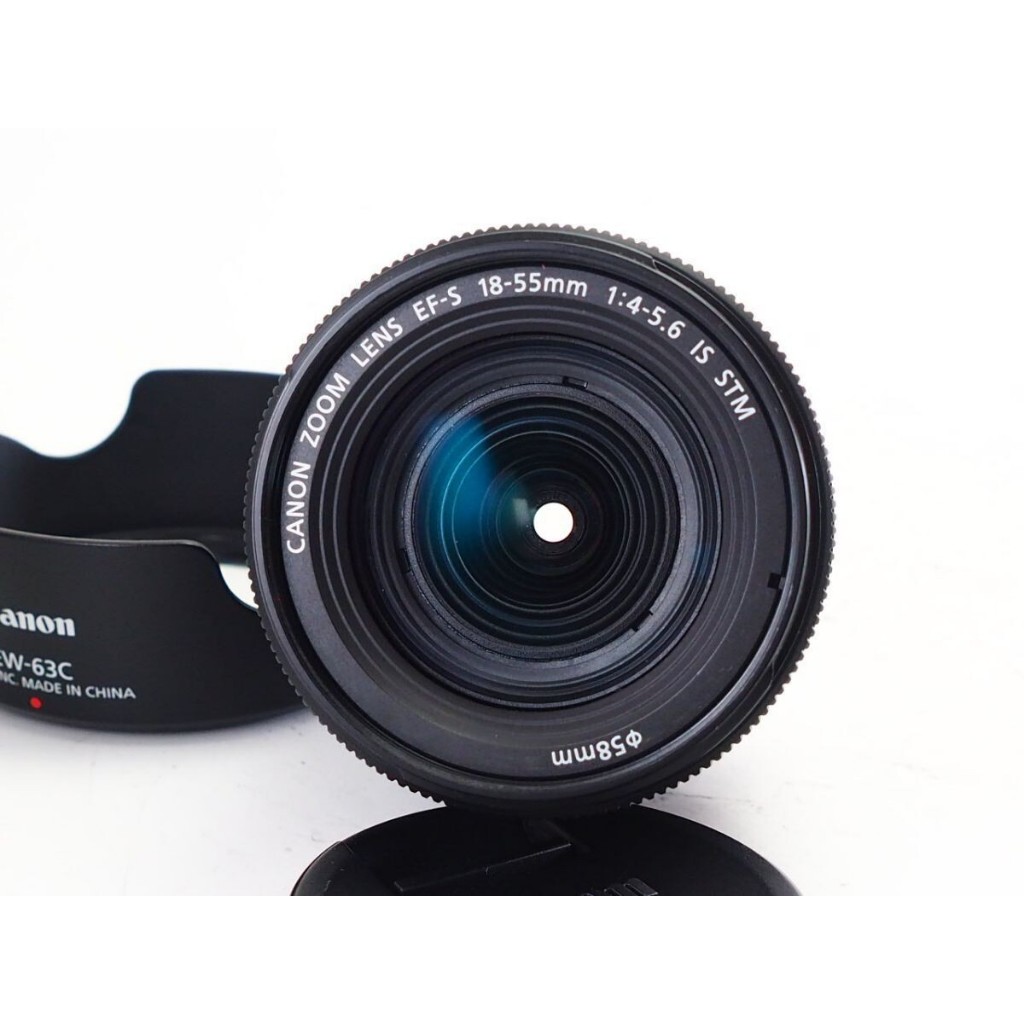 Lens Canon efs 18-55mm is stm - Long lanh như mới 99,999 % - Ống kính Canon EF