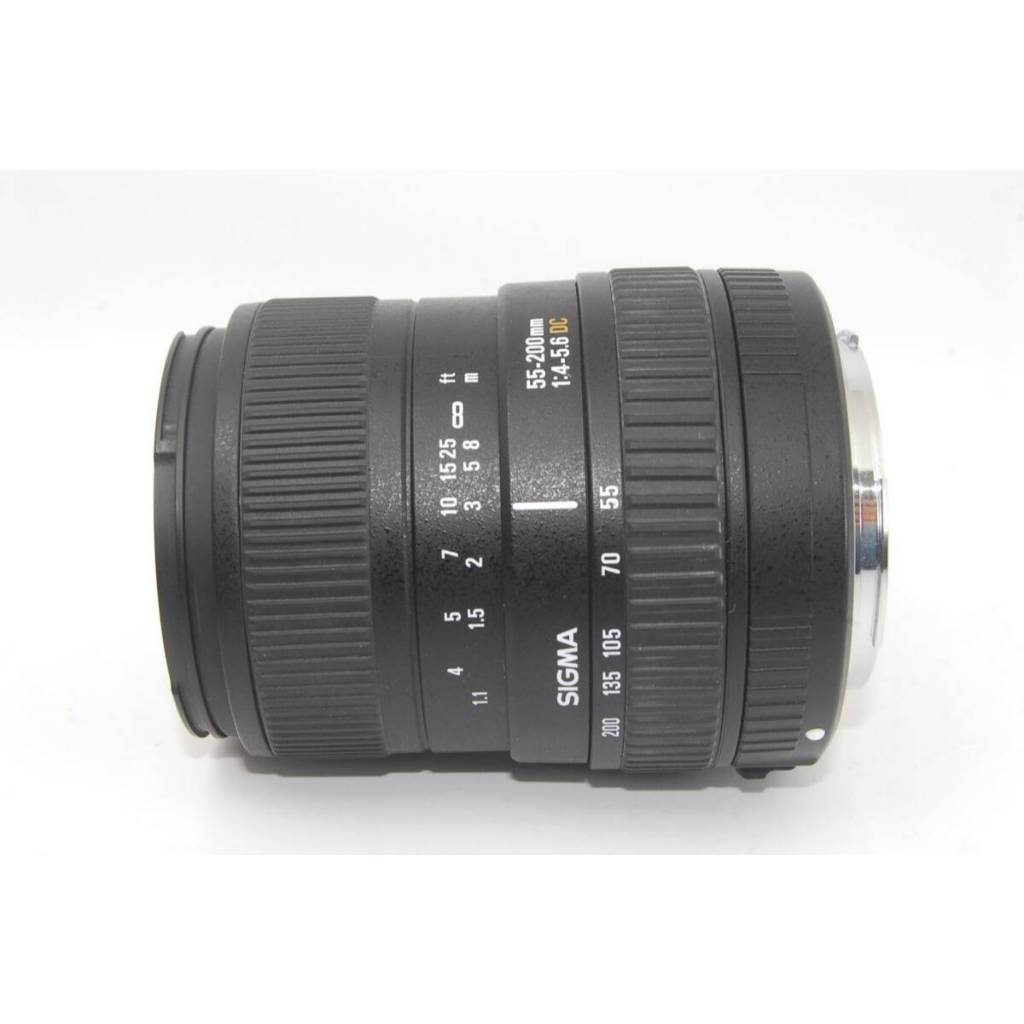 lens canon Sigma 55–200mm f/4–5.6 DC  Ngàm ef-s (dùng cho canon crop) - Lens máy ảnh