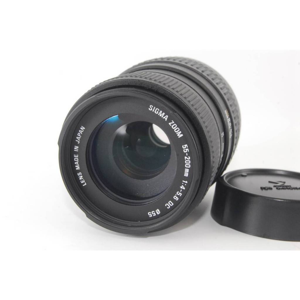 lens canon Sigma 55–200mm f/4–5.6 DC  Ngàm ef-s (dùng cho canon crop) - Lens máy ảnh