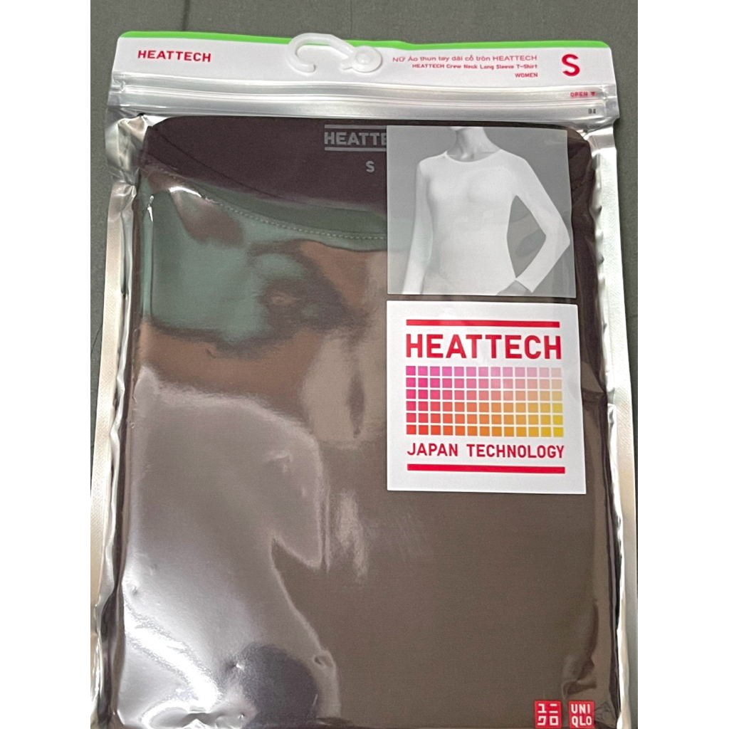 Áo HEATTECH cổ tròn Uniqlo