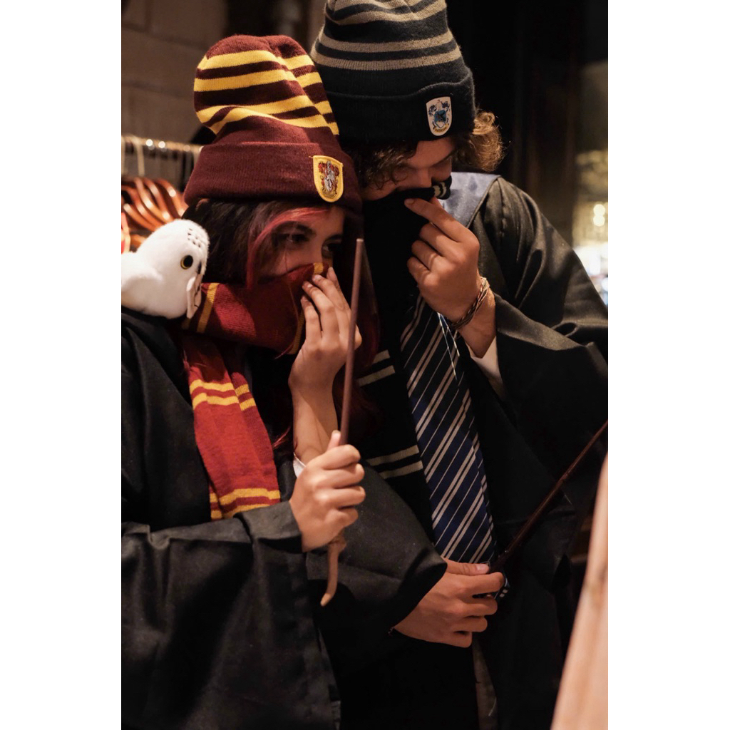 [ẢNH THẬT] Khăn Quàng Len Hogwarts Xịn Xò Chính Hiệu – Phong Cách Wizard