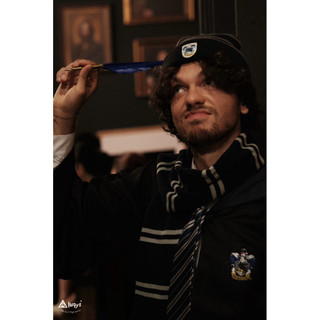 [ẢNH THẬT] Khăn Quàng Len Hogwarts Xịn Xò Chính Hiệu – Phong Cách Wizard
