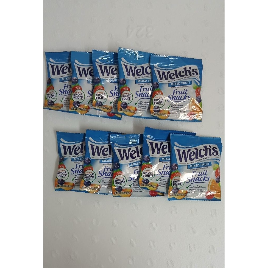 Combo 10 gói Kẹo dẻo Welch’s 22,7g (mẫu mới)