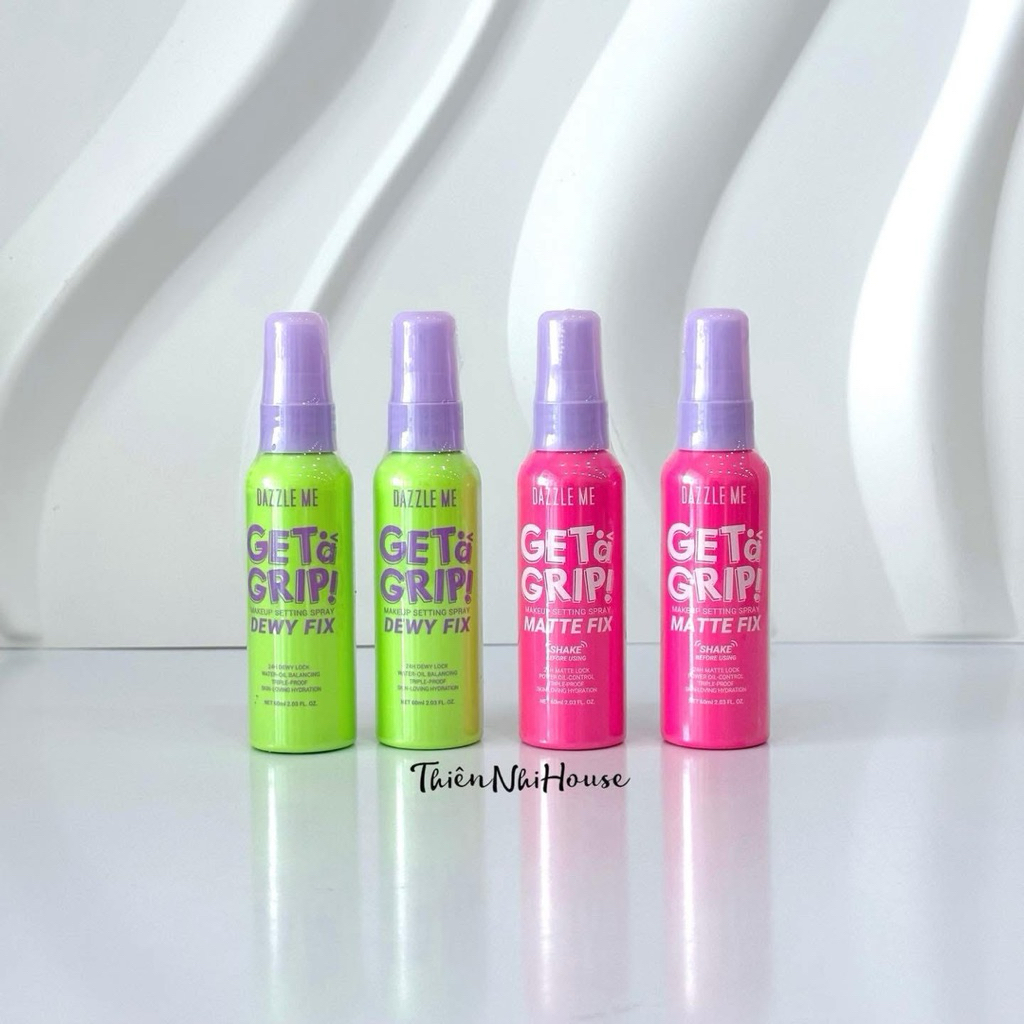 Xịt Khoá Nền Dazzle Me Gel A Grip