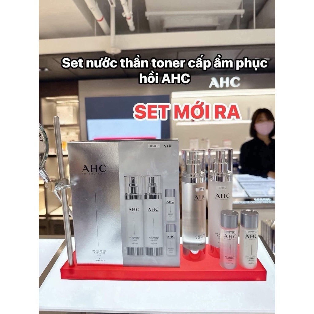 Sét nước thần toner cấp nước AHC