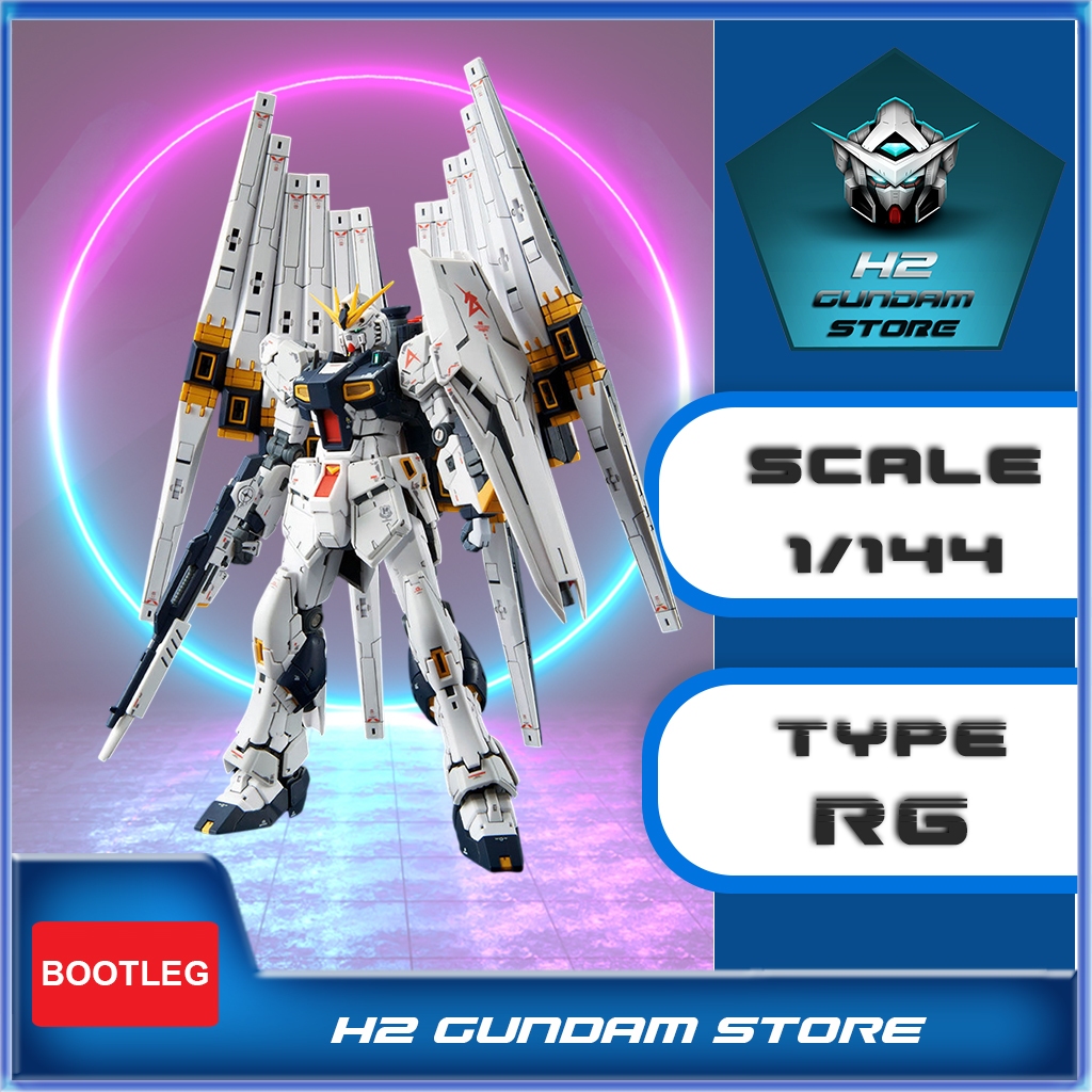 Mô Hình Lắp Ráp RG 1/144 Rx93 Nu Fighter Double Fin Funnel - GAOGAO