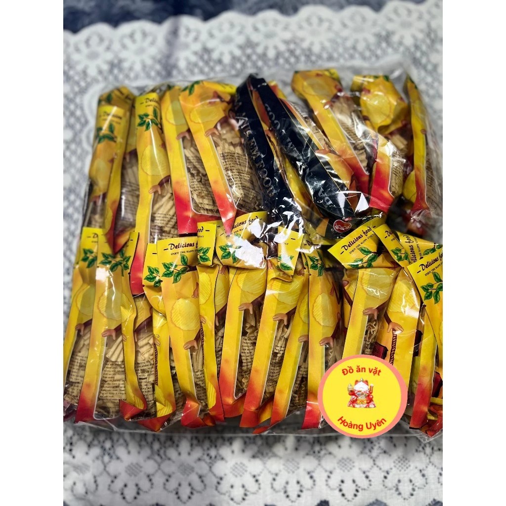 Bán sỉ Snack Pho-Mát miếng Ba Anh Em foods bịch 30 gói giòn sụn thơm ngon,