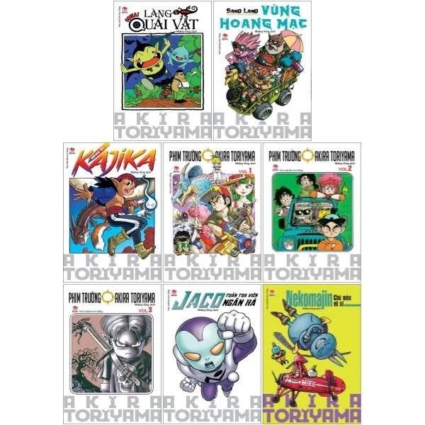 Truyện tranh - Combo Manga - Tuyển Tập Akira Toriyama (Bộ 8 Cuốn) NT Dragon Ball TB 2024 k seal k qu