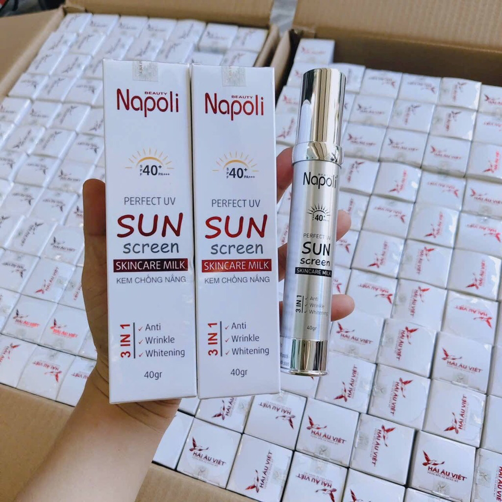 Kem Chống Nắng Napoli Hải Âu Việt Chính Hãng