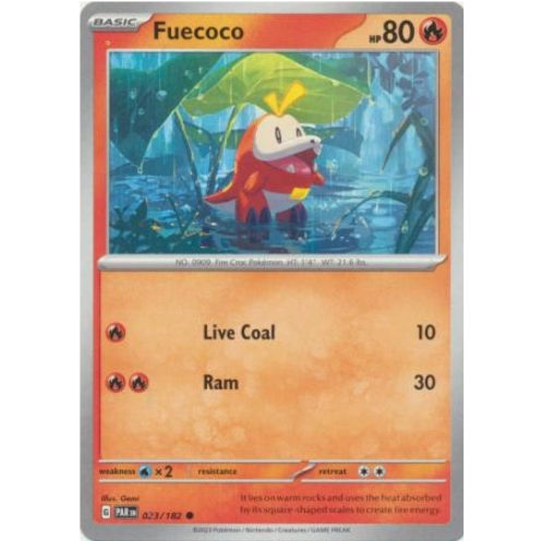 [Thẻ bài Pokemon TCG] Fuecoco - 023/182 - Common