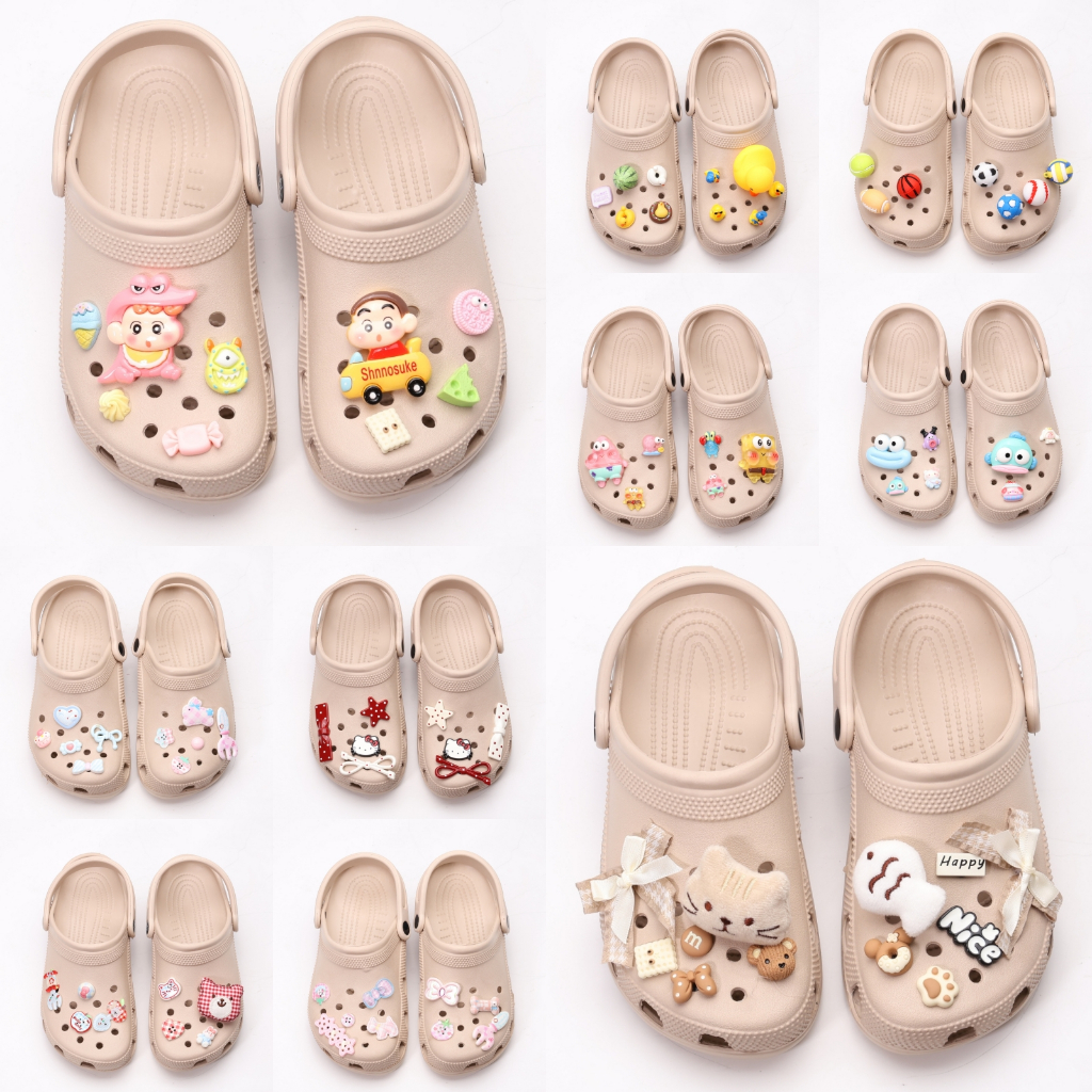 [ TẶNG Sticker Như Ảnh + Vớ ] Dép MERCY TRUST BASIC - Sục MC21 Clog Classic EVA đế 3p Đúc Nam Nữ