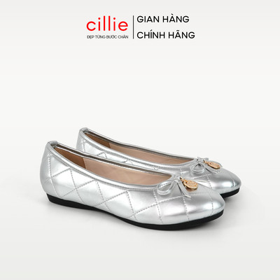 Cillie Giày Búp Bê Nữ Đế Bệt Lớp Đệm Chân Êm Mềm Không Đau Chân Đế Chống Trơn Trượt BB01