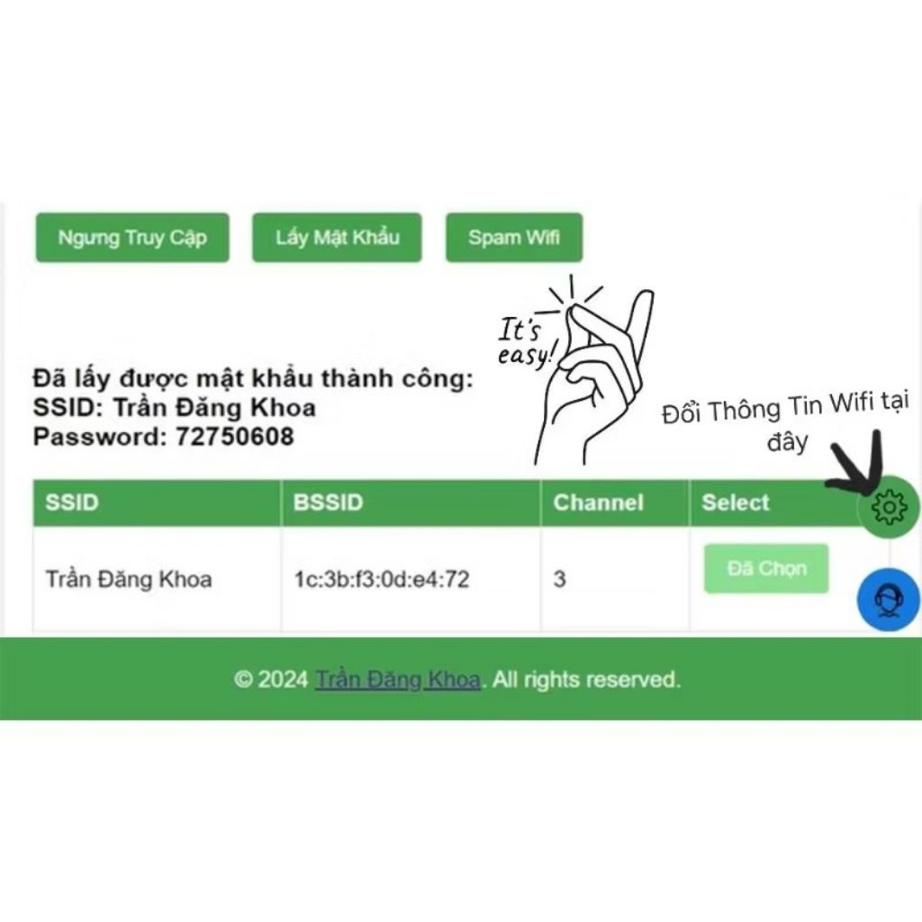 NodeMCU Esp8266 CH340 V3 đã nạp sẵn code