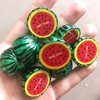 Socola hình dưa hấu 1kg Date mới