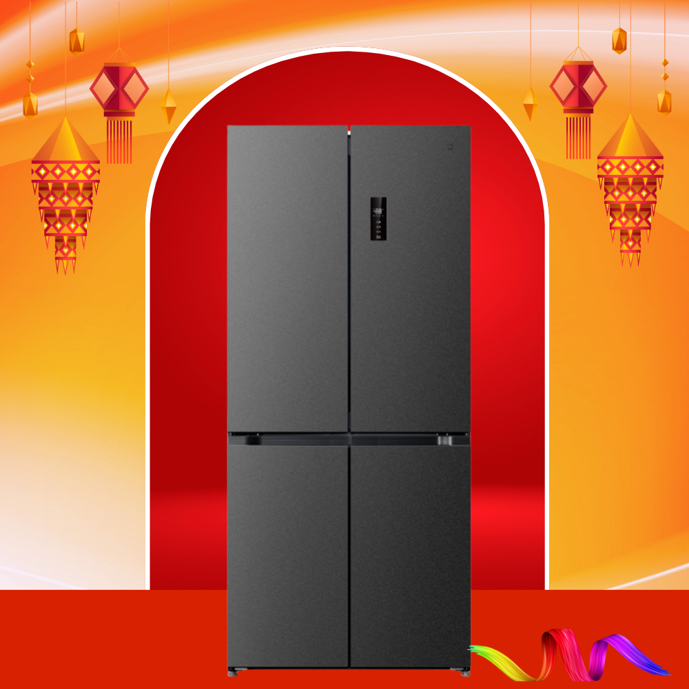 Tủ Lạnh Mijia 606L 4 Cánh – Kết Nối App Làm Lạnh 3 Chiều, Có Ngăn Đồng Mềm, Tiết Kiệm Điện