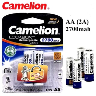 Combo 8 pin sạc AA Camelion 2700mah