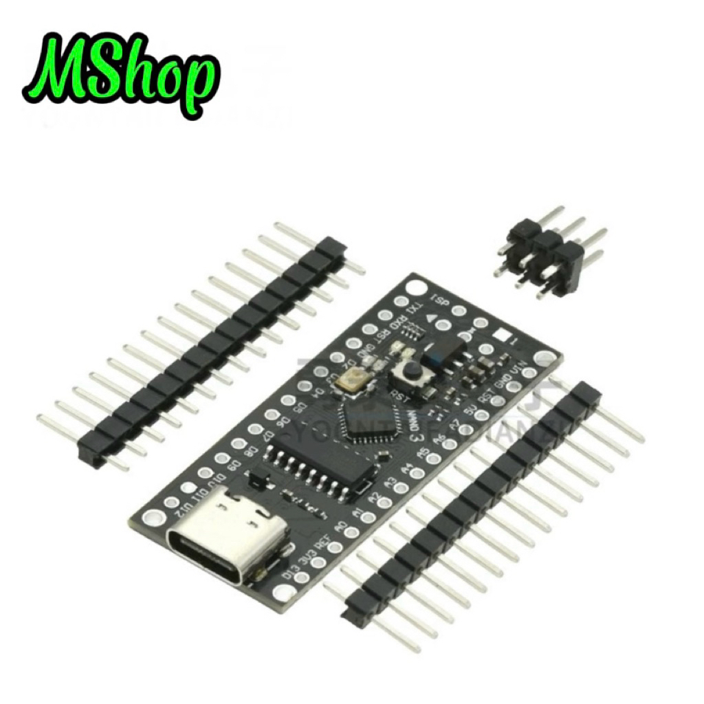 [ Cần Thơ ] Arduino Nano V3.0 CH340 type C - Atmega328P
