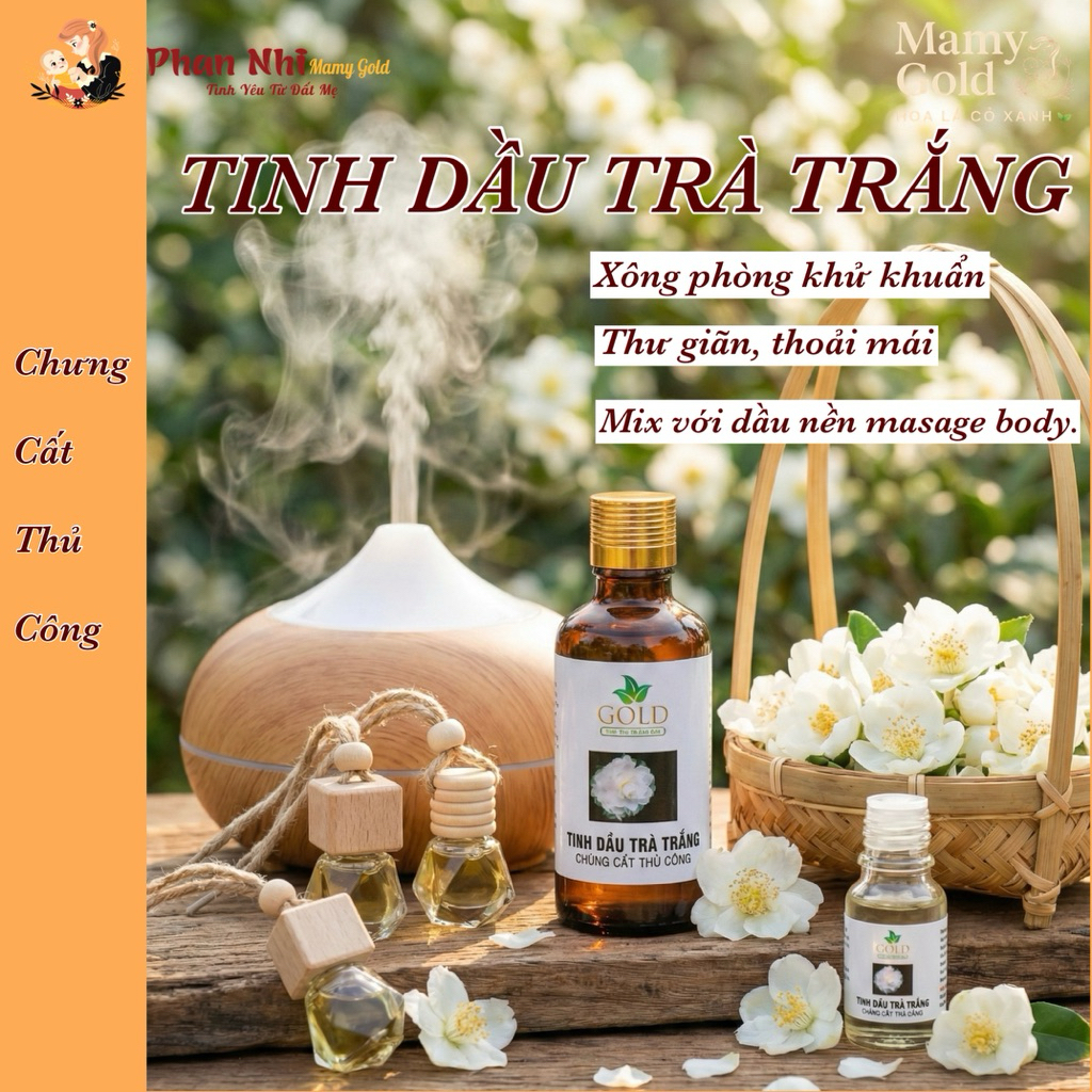 TINH DẦU TRÀ TRẮNG • MAMY GOLD