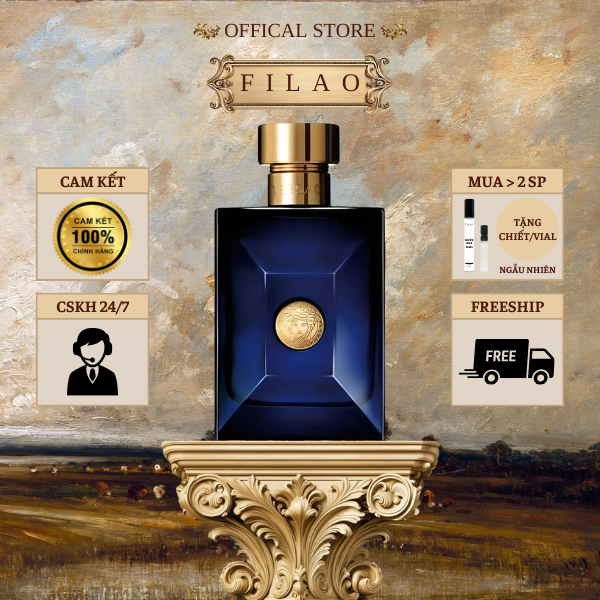 10ML | Nước hoa nam Versace Dylan Blue EDT | Filao Perfume