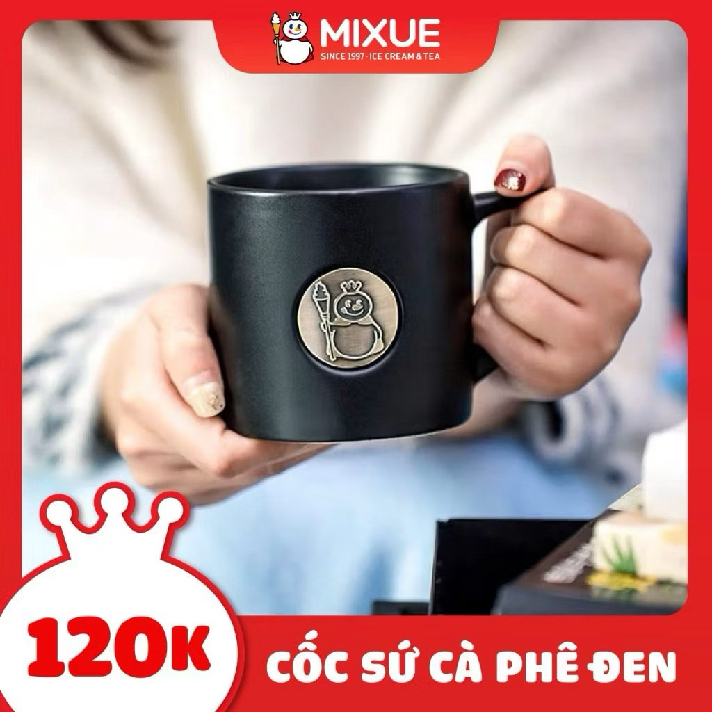 CỐC SỨ ĐEN MIXUE