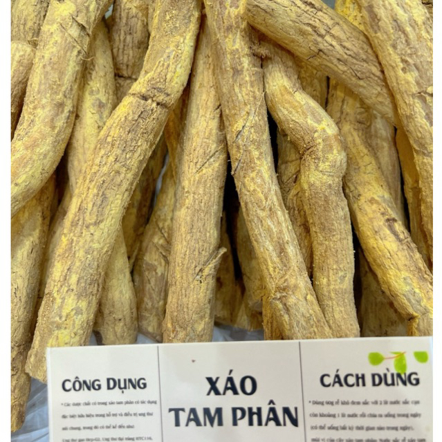 500g -1Kg NGUYÊN RỄ XÁO TAM PHÂN RỪNG KHÔ