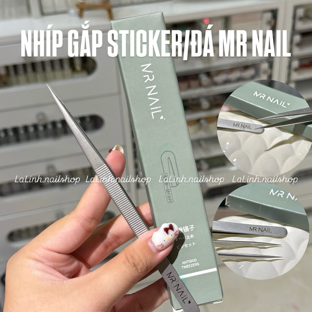 Nhíp gắp sticker MR NAIL laLinh