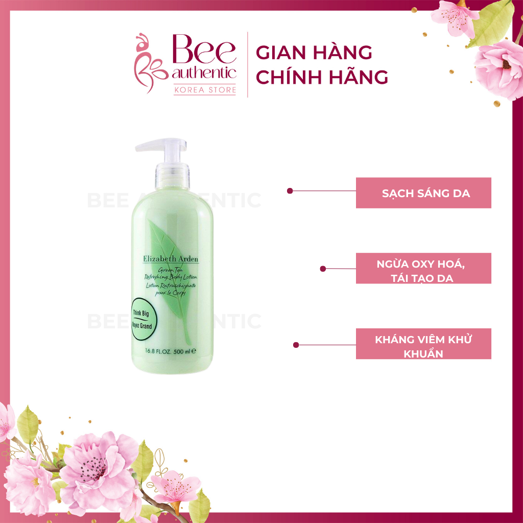 [500ml] Dưỡng Thể Trà Xanh Elizabeth Arden Green Tea Refreshing Body Lotion