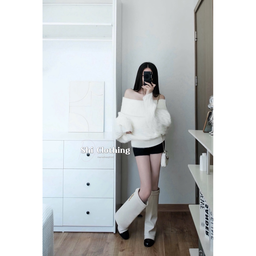 𝐒𝐡𝐢.𝐂𝐥𝐨𝐭𝐡𝐢𝐧𝐠 ♡ | ÁO LEN TRỄ VAI