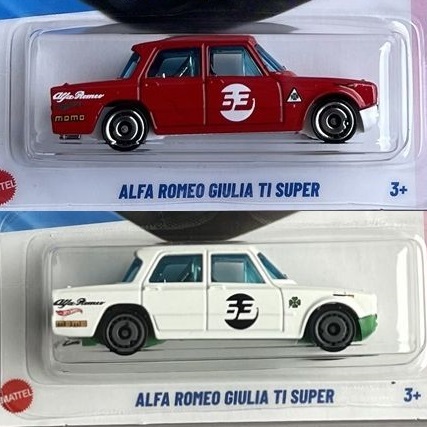 Mô hình xe đua thể thao cổ điển Hot Wheels Alfa Romeo Giulia TI Super