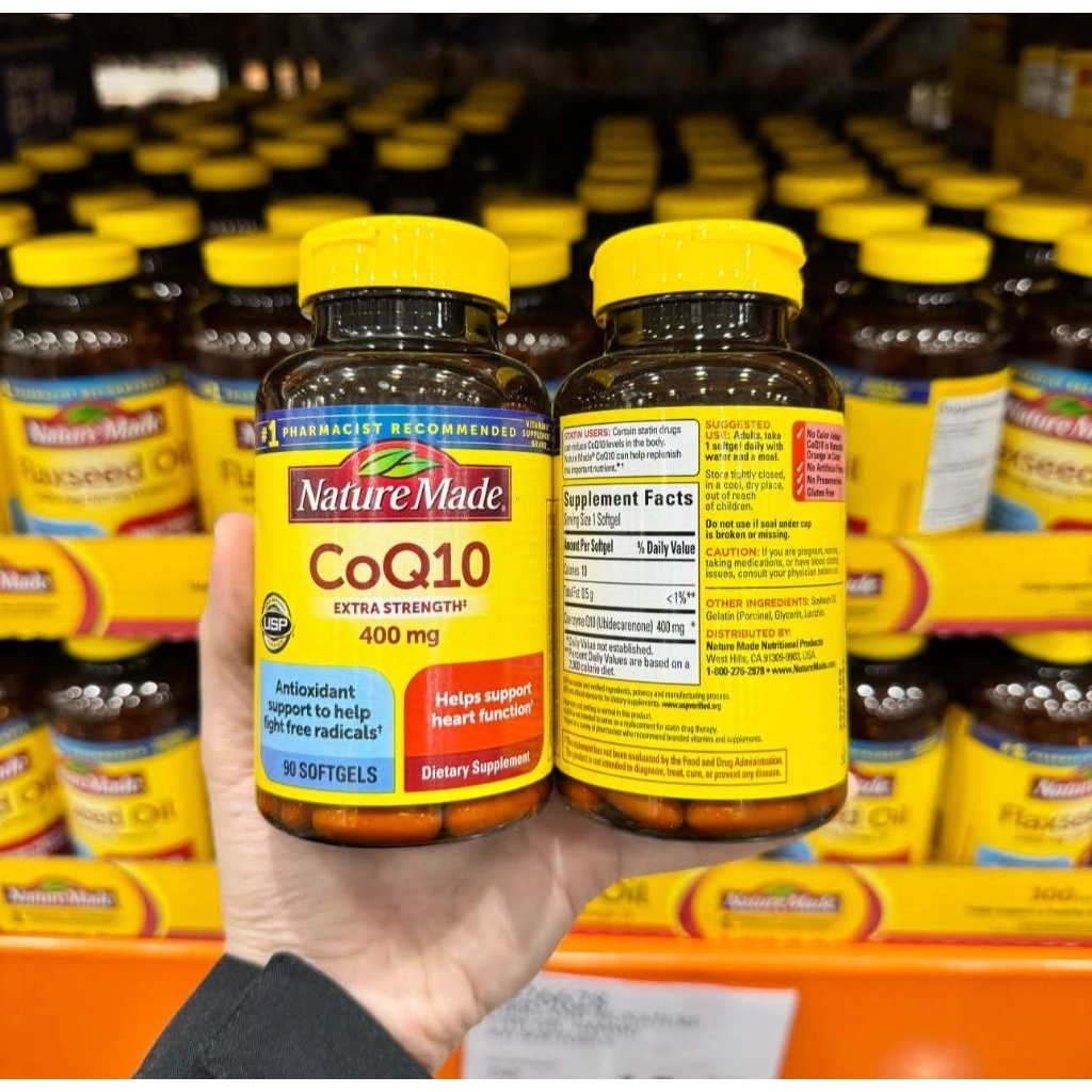 Nature Made CoQ10 400mg 90 viên của Mỹ.