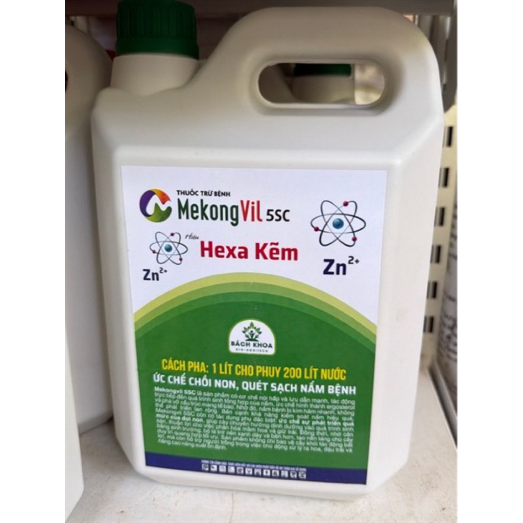 Mekongvil 5SC Hiệu HEXA KẼM 5lít, Sạch Nấm, Chặn Đọt