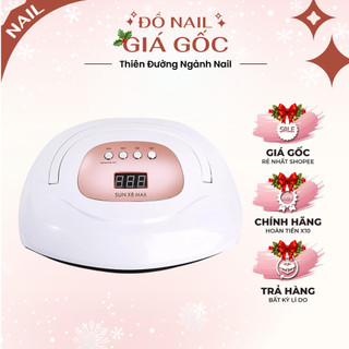  Máy hơ gel Sun X8 Max 150W 57 bóng - máy hơ gel cao cấp khoang hơ rộng  BH 1 tháng  
