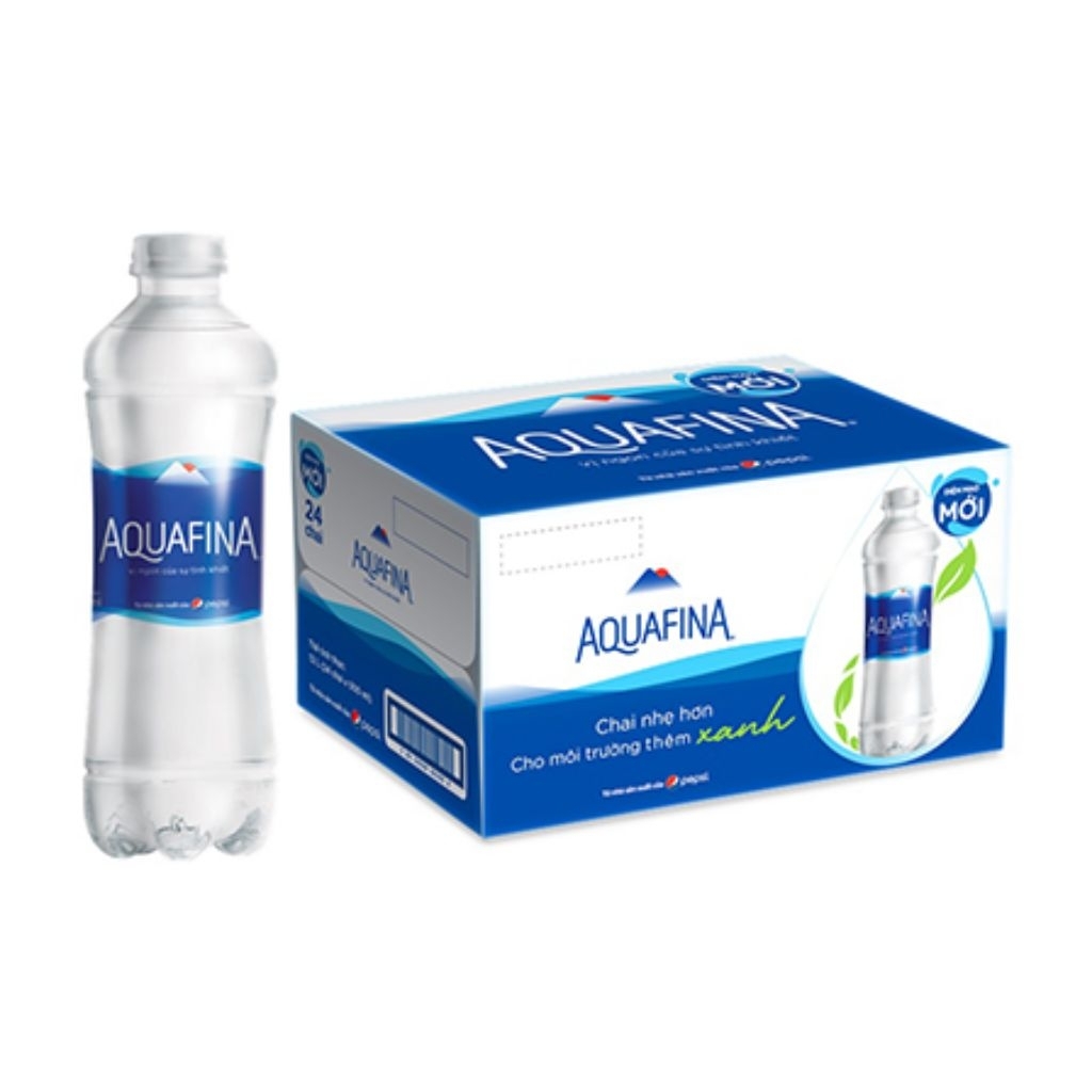 combo 2 thùng  nước tinh khiết AQUAFINA (thùng 24chai 355ml) tinh khiết 100% an toàn hợp vệ sinh cho