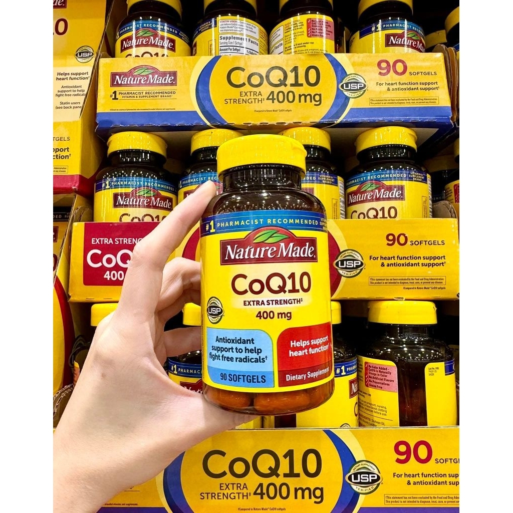 Nature Made CoQ10 400mg 90 viên của Mỹ.