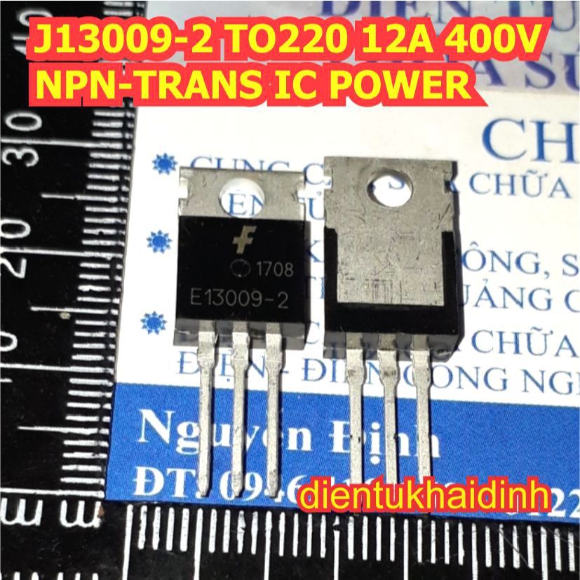 5 con J13009-2 E13009-2 E13009 13009 TO-220 12A 400V NPN-TRANS thuận IC nguồn POWER kde1314